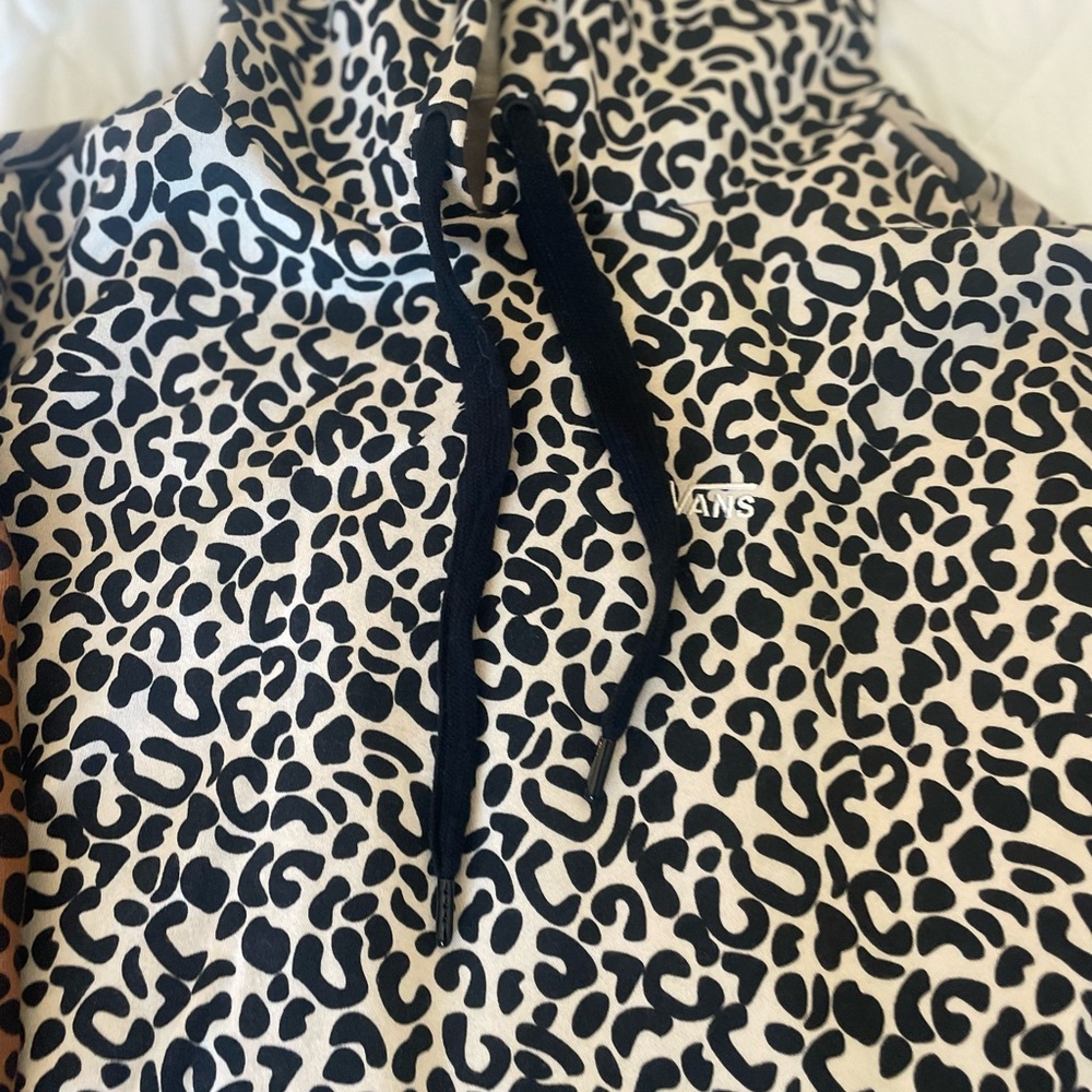 VANS Leopard Print Hoodie - Picture 2 of 5